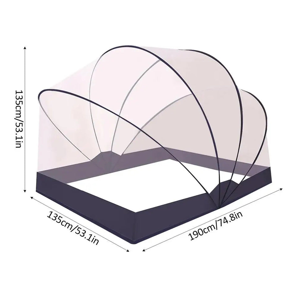 Simple Mosquito Net Portable Camping Tent Bed Canopy For Adult Foldable Mesh Net Breathable Mosquito Net Aimak Store