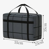 Clothing and Quilt Bag Thickening and Widening Strong Load Bearing Capacity Storage Bag Big Opening Non Woven Fabric Packing Bag Aimak Store