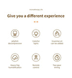 250ml Titanic Ship Model Decoration Air Humidifier Essential Oil Diffuser Jellyfish Smoke Ring Spray Aroma Diffuser For Home Aimak Store