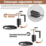 1 set of household silent, punch-free, invisible floor-mounted door stoppers, suitable for bathrooms and bedrooms Aimak Store