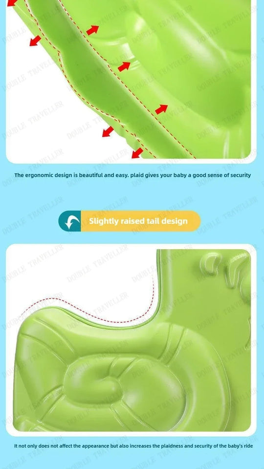 Cartoon children's trolley case Rideable Universal wheel children's travel password case Large capacity children's luggage Aimak Store