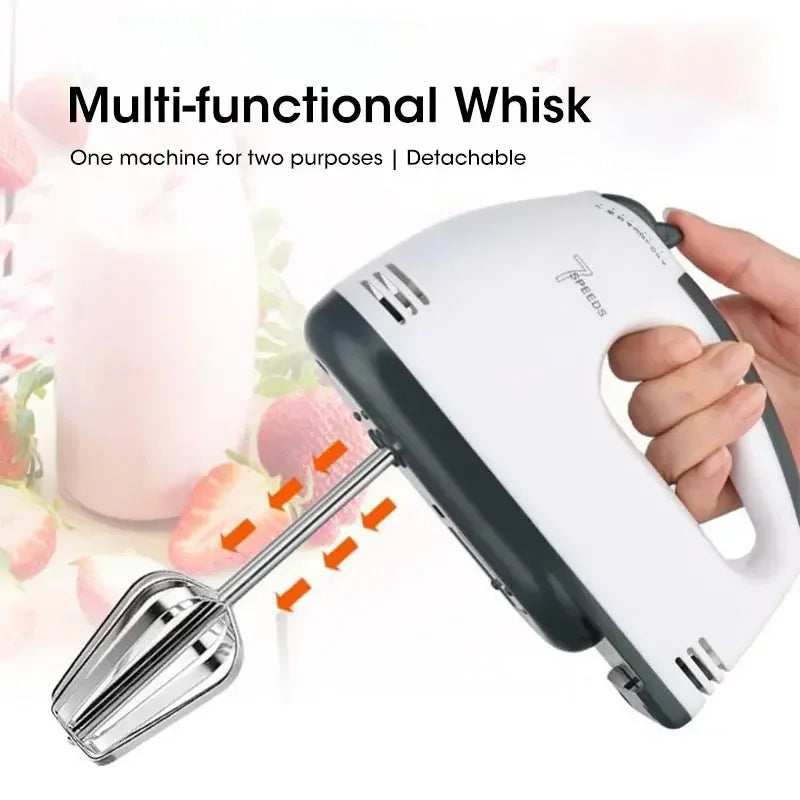Handheld Electric Egg Beater Home Automatic Mixer Multifunctional Egg White Cream Dough Mixer Kitchen Cooking Egg Beater Aimak Store