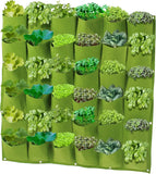 Plant growth bag， Felt Vertical Wall Planter Outdoor Herb Vegetable Hanging Garden  Plant Holder for Railing, Balcony, Fence Aimak Store