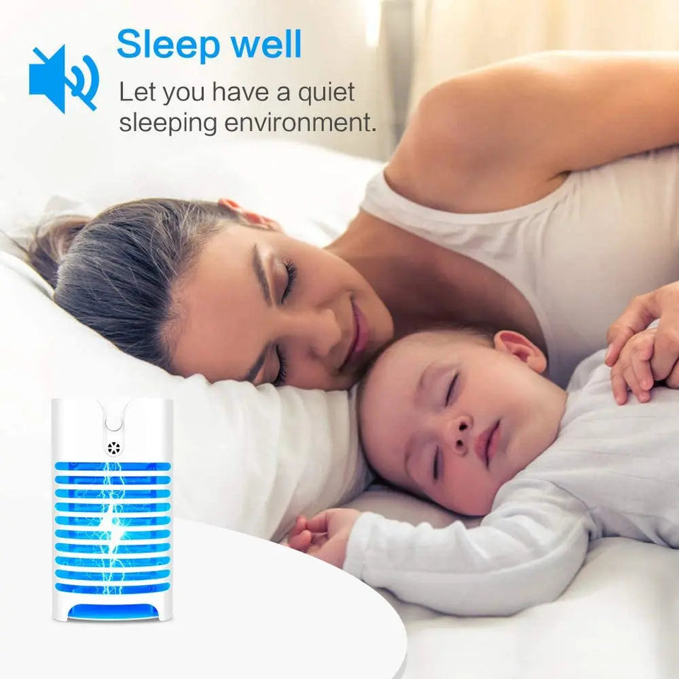 2Pcs LED Mosquito Killer Lamp Multifunctional Light Controlled Mosquito Killer LED Trap Electric Shock Mosquito Killer Lamp Aimak Store