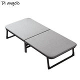 Upholstered Folding Bed Office Lunch Break Sheet People Home Nap Bed Dormitory Simple Bed Reinforcement Escort Hard Board Bed Aimak Store