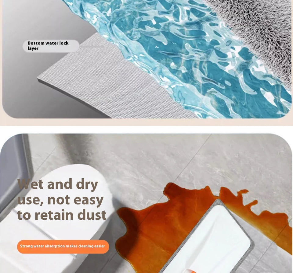 Spray Mop Broom Set Magic Flat Mops For Floor Home Cleaning Tool Brooms Household With Reusable Microfiber Pads Rotating Mop Aimak Store