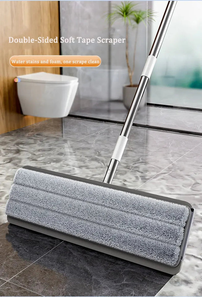 Joybos 40cm Big Mop Washing With Bucket and Squeeze Floor Cleaning Hand Free Flat Floor Mop Microfiber Household Cleaner Tools Aimak Store