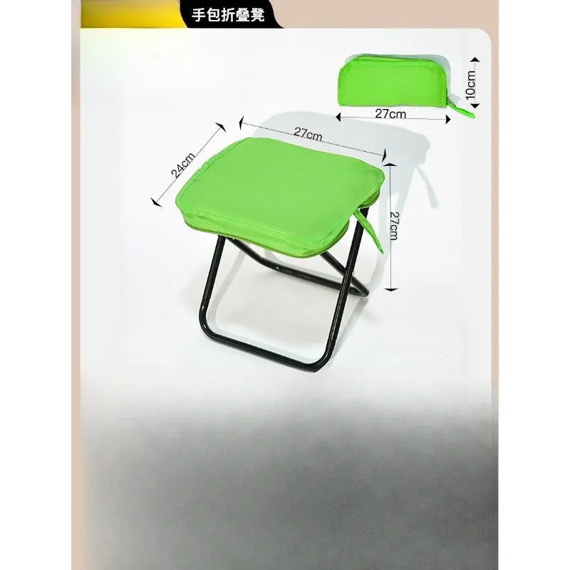 New Mini Pen Bag Foldable Small Magza Pocket Hand Stool Bag for Lazy People to Carry with You When Going Out, Chair Stool Aimak Store