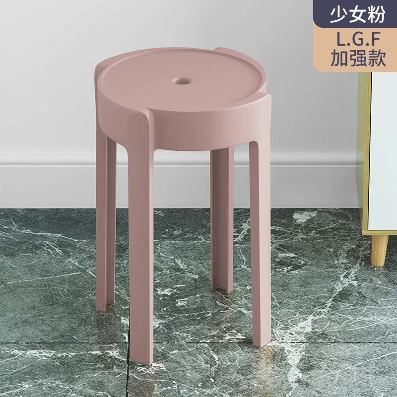 Plastic Modern Chair Floor Leisure Balcony Portable Dining Chair Fashionable Living Room Chaise Scandinave Japanese Furniture Aimak Store