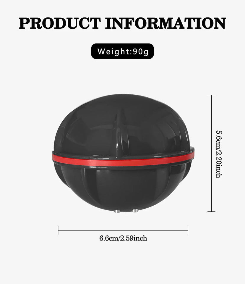 New Smart Fishfinder Fish finder Shore Tablet Boat 125KHz Lake 60M App Sea GPS Wireless Sonar Smartphone Aimak Store