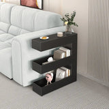 Nordic Space-saving Iron Art Coffee Table Home Living Room Furniture Gap Bookshelf Floor-to-ceiling Bay Window Storage Rack Aimak Store