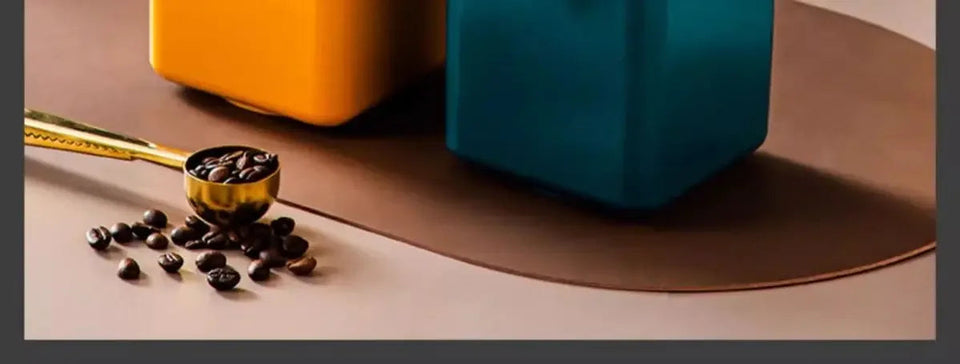 1.1L Storage Bottle Coffee Powder Sugar Container Airtight Can Holder Canister with Valve Household Food Storage Container Aimak Store