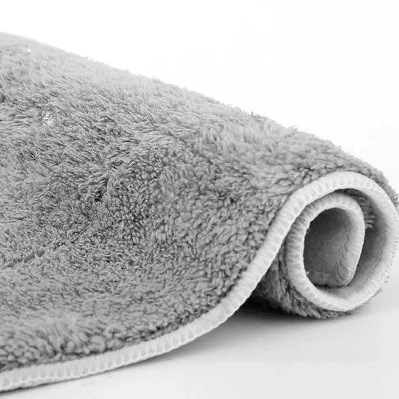 Flat Mop with Stainless Steel Handle, come with Reusable Washable Mop Cloths Aimak Store