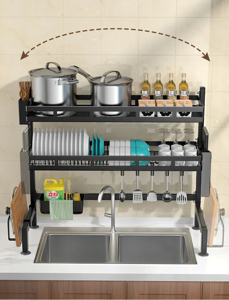 Drain Bowl Rack Table Top Bowl and Tray Storage Rack Sink Sink Drainage Dish Rack Kitchen Accessories Organizer Kitchen Tools Aimak Store