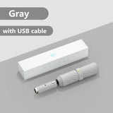 Folding Umbrella with Fan USB Charge Cool Ultra-light Parasol Black Coating Sun-resistant Umbrellas with Gift Box Aimak Store