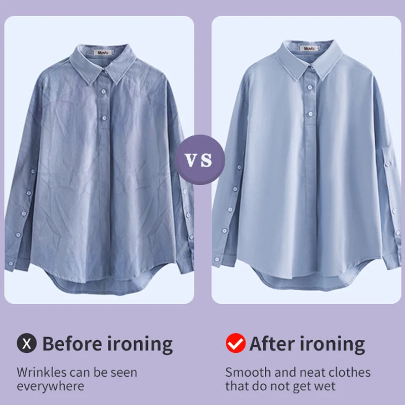 Foldable Portable Travel Sprinkler Iron - Portable Mini Ironing Machine with 180 ° Rotating Head - Professional Essential Aimak Store