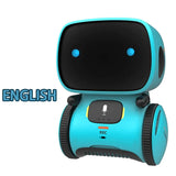 Toy Robot Intelligent Robots Russian & English & Spanish Version Voice & Touch control Toys Interactive Educational RC Robot Aimak Store
