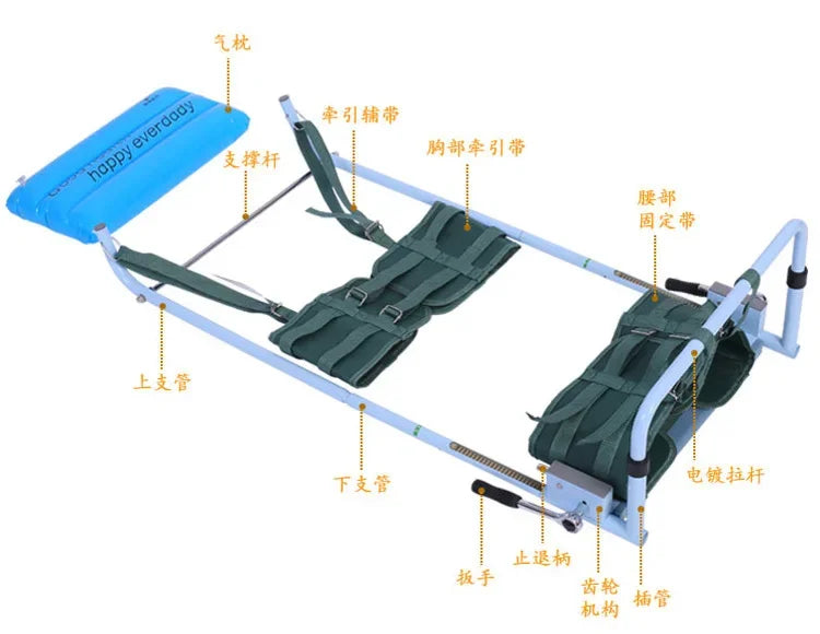 Household Lumbar Vertebra Retractor Waist Tensioner Lumbar Intervertebral Disc Slipped Disc Back Pain Muscle Degeneration Aimak Store