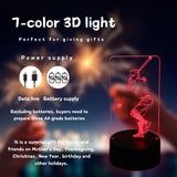 Creative baseball light, 3D night light, creative desktop, bedroom atmosphere light, room decoration light, USB powered Aimak Store