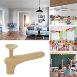 10-1pcs Door Suction Cup Thickened Wall Protectors Waterproof Reusable Door Handle Cover Punch Free Doorknob Buffer Silicone Cap Aimak Store