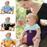Folding Baby High Seat Strap Portable Kids Baby Chair Travel Washable Infant Feeding Dinning Cover Seat With Safety Belt Aimak Store