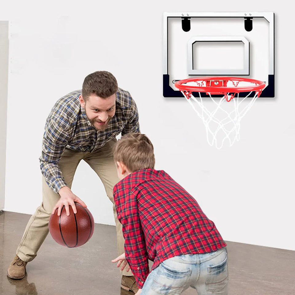 Kids Mini Basketball Hoop With Electronic Scoreboard Ball Sport Backboard Outdoor Indoor Excersise Accessory Funny Game Toys Aimak Store