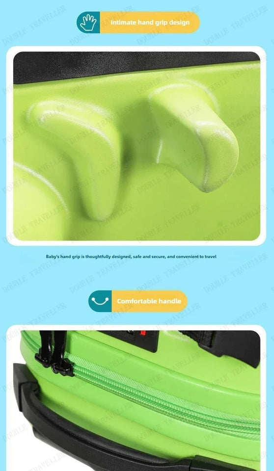 Cartoon children's trolley case Rideable Universal wheel children's travel password case Large capacity children's luggage Aimak Store