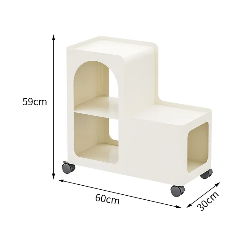 Home Living Room Table Modern Simple Tea Table Side Cabinet Bookshelf Children's Bedroom Nightstand Nordic Furniture Aimak Store