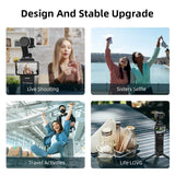 Mini Tripod for DJI Osmo Pocket 3 Desktop Stand Stabilizer Holder for Insta360 X3 Pocket 3 Pocket 2 Gimbal Tripod Accessories Aimak Store