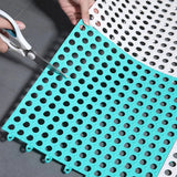 TPE Anti-slip Splice Toilet Ground Mat Bathroom Carpet Pet Cage Floor Mat Rabbit Foot Mat Aimak Store