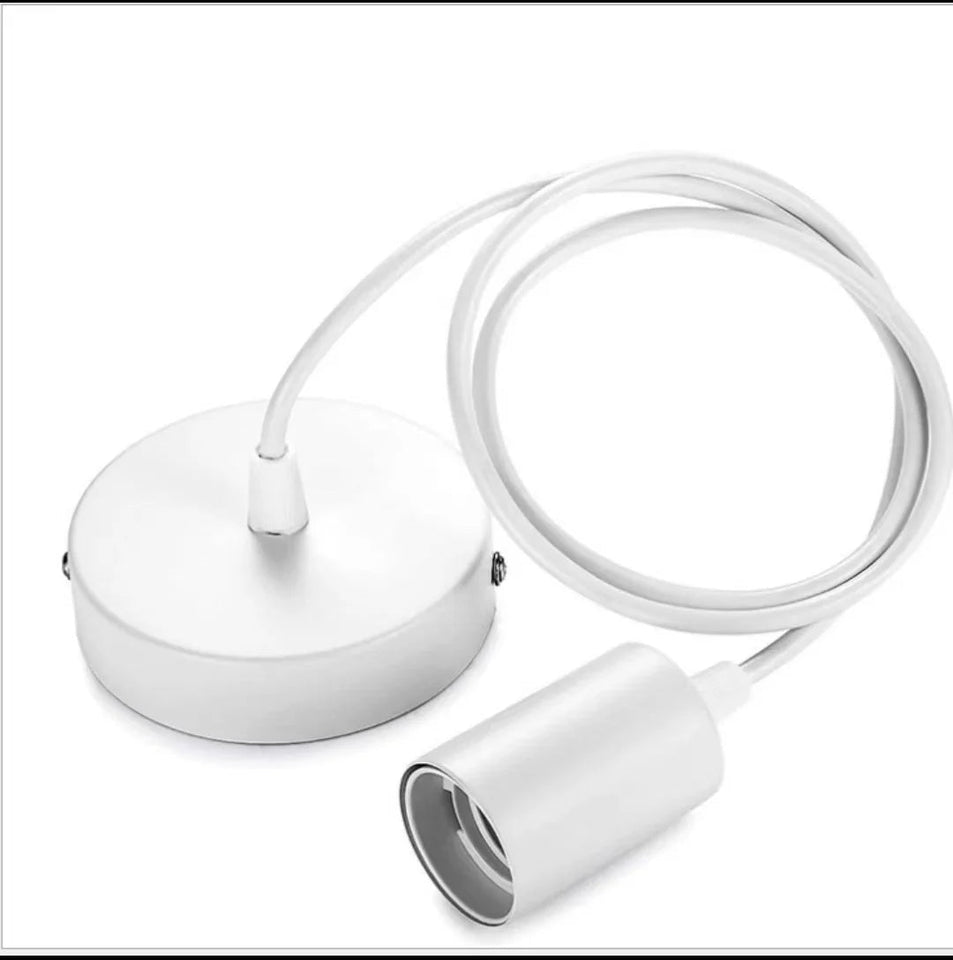 Linear Pendant Lights E27 Simple Black/white/silver 90-260v Bar Cafe Indoor Lighting Fixtures Decoration Hanging Lamp Restaurant Aimak Store