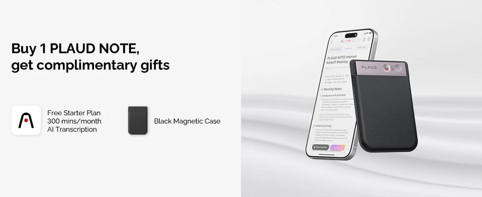 PLAUD NOTE AI Voice Recorder, AI Notetaking Device for Meetings, Lectures, Calls, AI Transcription & Summarization Aimak Store