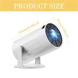 X8 Projector 4K Native HD 1080P Dual Wifi6 Cinema Portable Projetor Built-in Android System suitable for home/outdoor/office Aimak Store