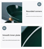 Internet Famous Fruit Tray Creative Modern Home Decoration Multilayer Nordic Style Luxury Snack Tray Aimak Store