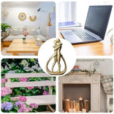 Contemporary Embrace Sculpture: Stylish Abstract Art Piece for Elegant Living Room & Home Decor Aimak Store