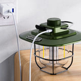 LED Camping Lamp Retro Hanging Tent Lamp Waterproof Dimmable Camping Lights USB Recharge Emergency Light Lantern for Outdoor Aimak Store