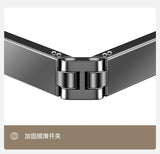 Foldable No Drill Wall Mounted Clothes Drying Rack, Indoor Outdoor Retractable Hanger, Space-Saving Design for Balcony Aimak Store