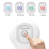 Electric Bath Brushes Shower Cleaning Body Massage Brush Multifunctional Brush Spa Waterproof IPX7 Long Handle Back Brushes Aimak Store