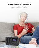 MLOVE BV800 Super-Portable Bluetooth Speaker with FM Radio,LCD Screen Display, Antenna, AUX Input, USB Disk, TF Card, MP3 Player Aimak Store