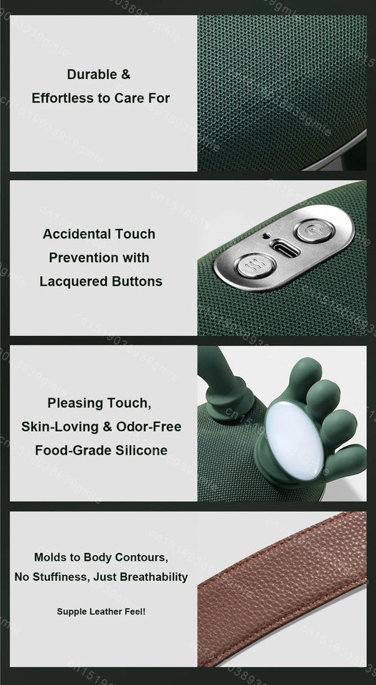 N7 Master Hand Shoulder and Neck Massager Cervical Spine Massager Trapezius Neck Massager Hot Compress Electric Cervical Aimak Store