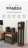 HiFi amplifier rack cabinet shock mount removable CD player video audio equipment metal tripod Desktop tripod stand speaker Aimak Store