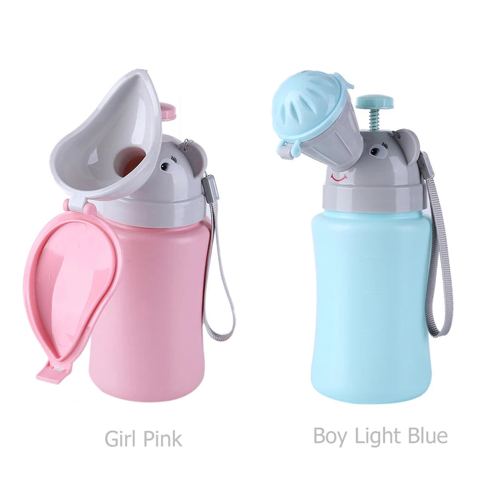 Baby Travel Urinal Pot ABS Kid Portable Urinal Toilet Potty Training Baby Boys Girl Car Outdoor Travel Supply Aimak Store