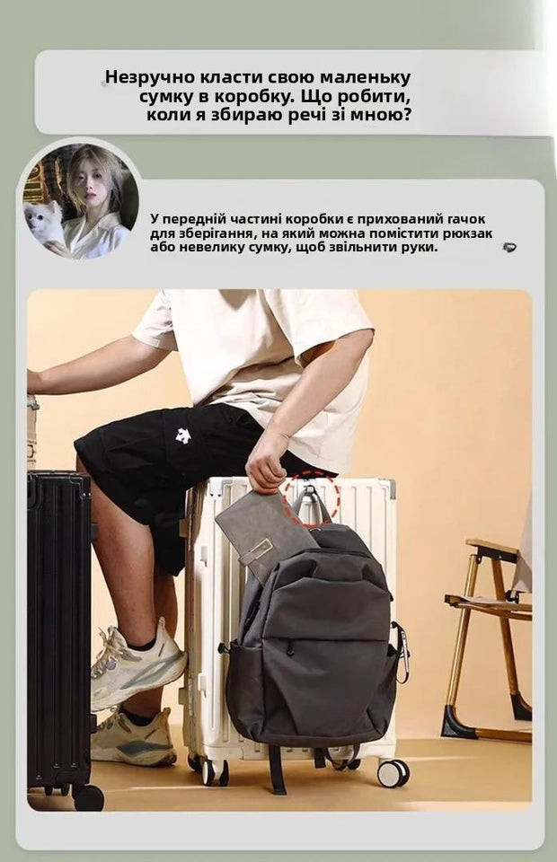 Aluminum Frame Travel Suitcase Faionable Multi-Functional Lage with Cup Holder Universal Wheel Carry-On for Men And Women Aimak Store