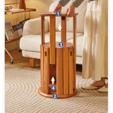 Solid Wood Dining Chair Stackable Home Eating Middle and Ancient Jenga  Modern Furniture Comedor 4 Sillas  Modern Dining Table Aimak Store