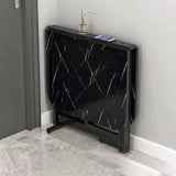 Joylove Folding Dining Table Home Imitation Rock Board Ultra-thin Multi-functional Combination Dining Table Multi-person Table Aimak Store