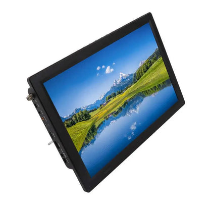 14-Inch Portable Rechargeable Digital TV for Car - ATSC, Screen Share, EU Plug (110-220V)