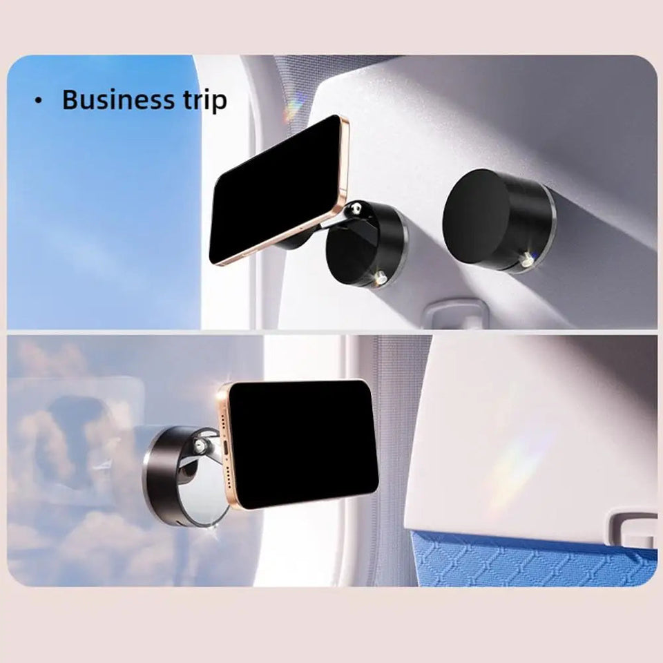 Double Sided Suction Cup Magnetic Phone Holder Lazy Multi-functional Foldable Storage Holder Vacuum Suction Phone Holder Aimak Store