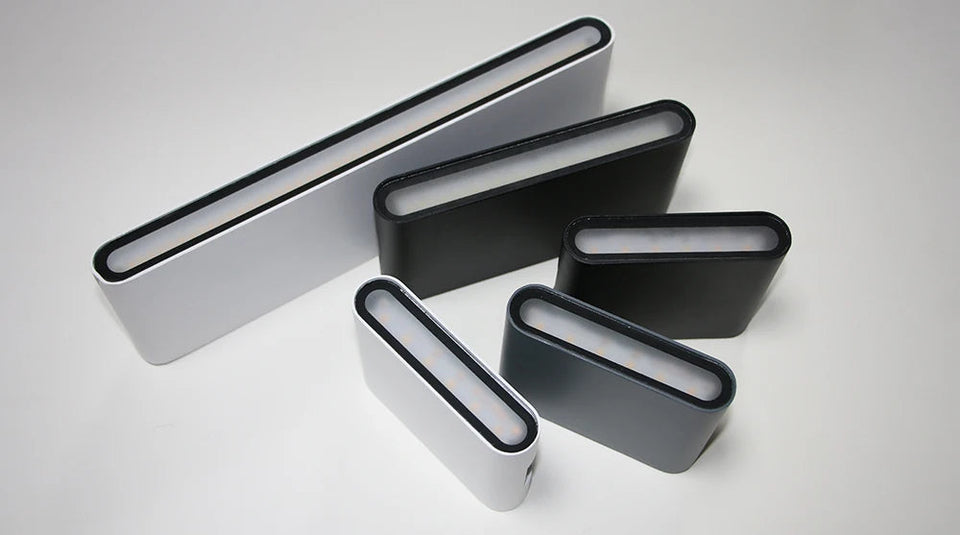 6W 12W 24W LED Outdoor Waterproof Wall Lamp Bedroom Living Room Balcony Wall Light Aluminum Exterior Wall Lamp Sconce Fixtures Aimak Store