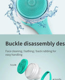 Multifunction Detachable Electric Bath Brush 5in1 Facial Cleansing Skin Grinding Back Rubbing Long Handle Massage Shower Brush Aimak Store