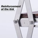 Camping Folding Shelf Outdoor Garden Wood Coffee Table Portable Lightweight Storage Rack Picnic Tourist Adjustable Shell Table Aimak Store